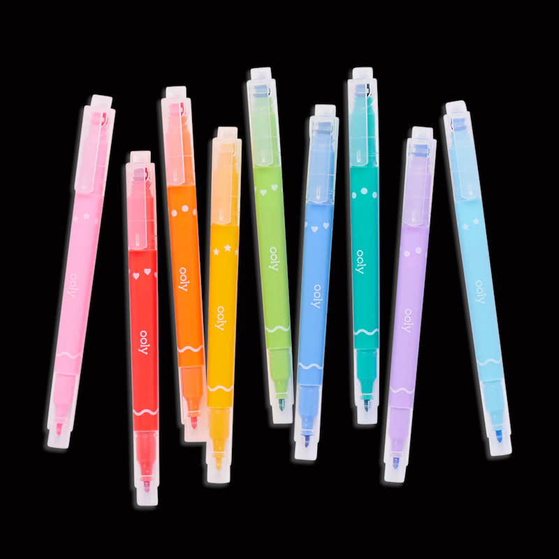 Ooly Confetti Stamp Markers Double Ended