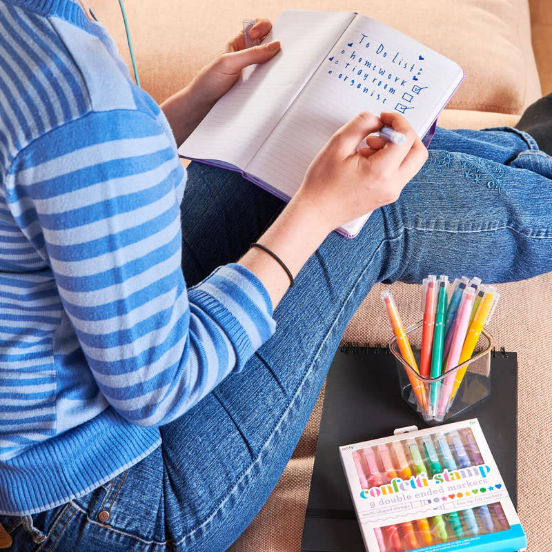 Ooly Confetti Stamp Markers Double Ended