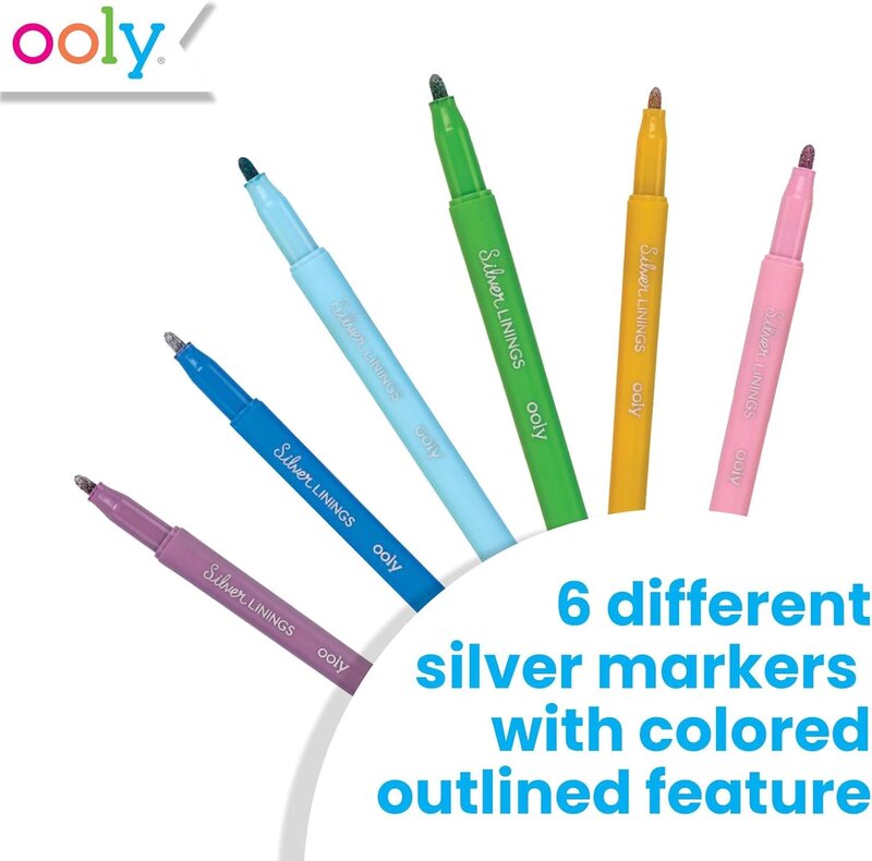 Ooly Silver Linings Outline Markers