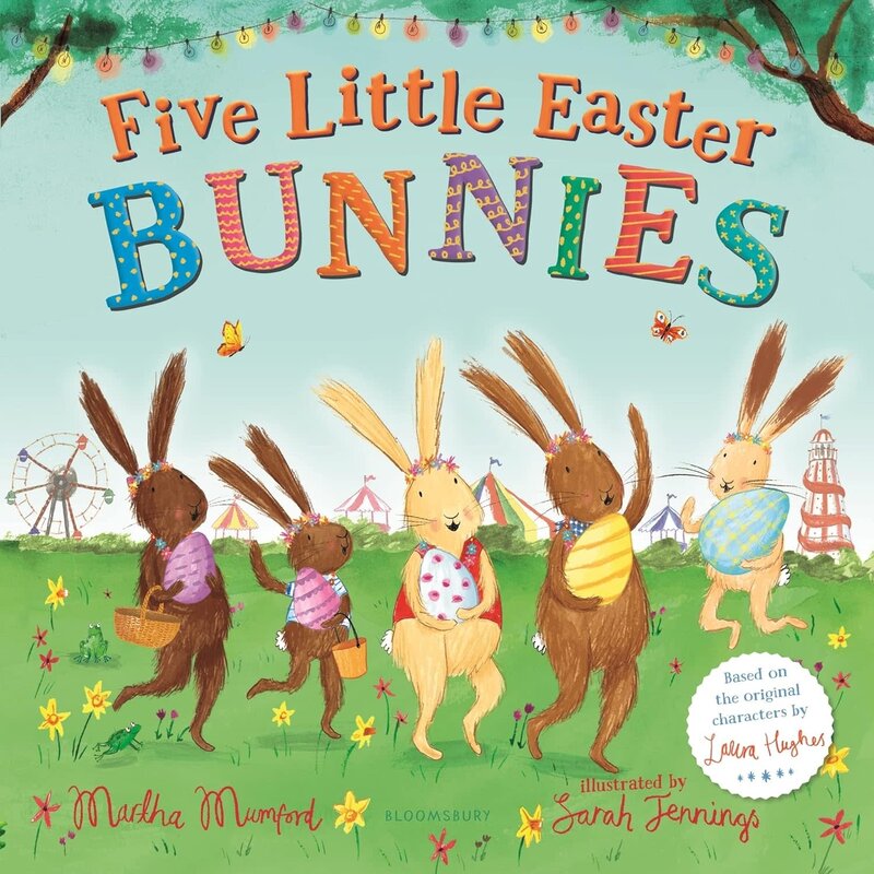 Five Little Easter Bunnies Board Book