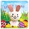 Finger Puppet Hippity Hoppity Little Bunny Board Book
