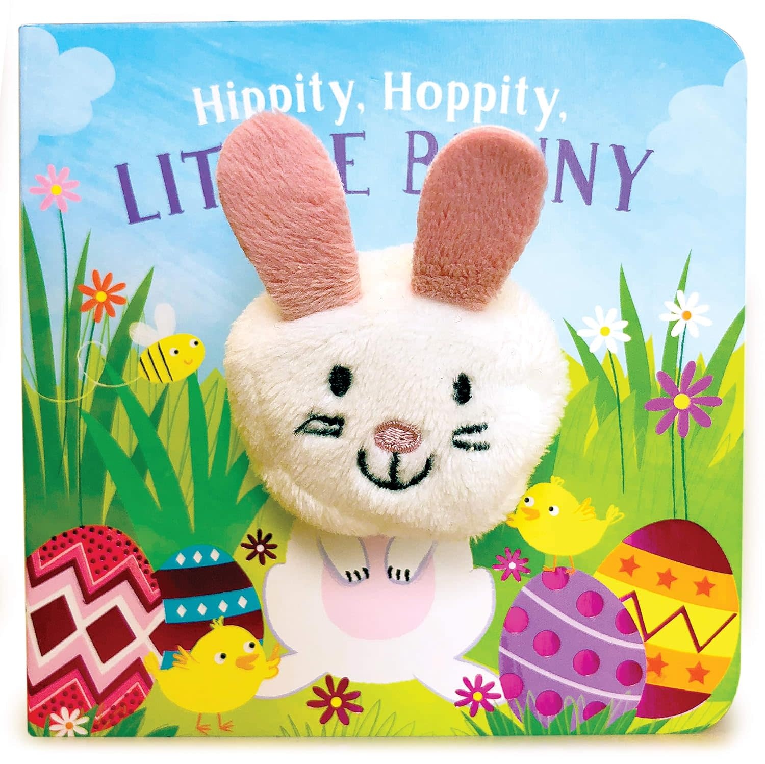 Finger Puppet Hippity Hoppity Little Bunny Board Book