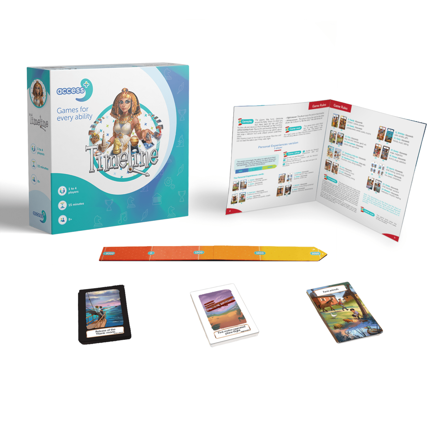 Asmodee Access + Game Timeline