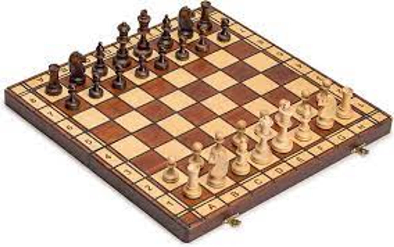 Wood Chess 16" Jowisz