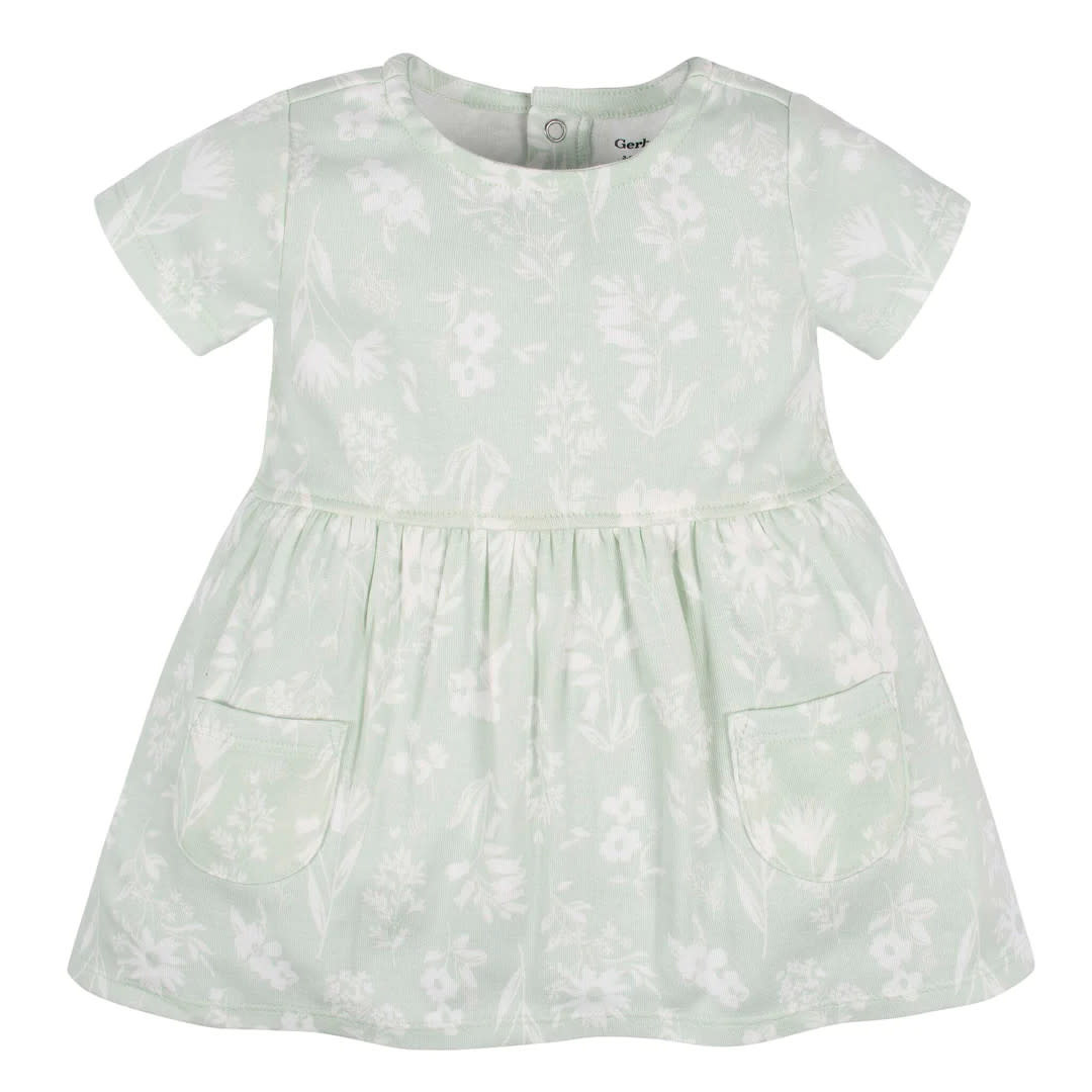 Gerber Wildflower Dress with Pockets 3-6 months