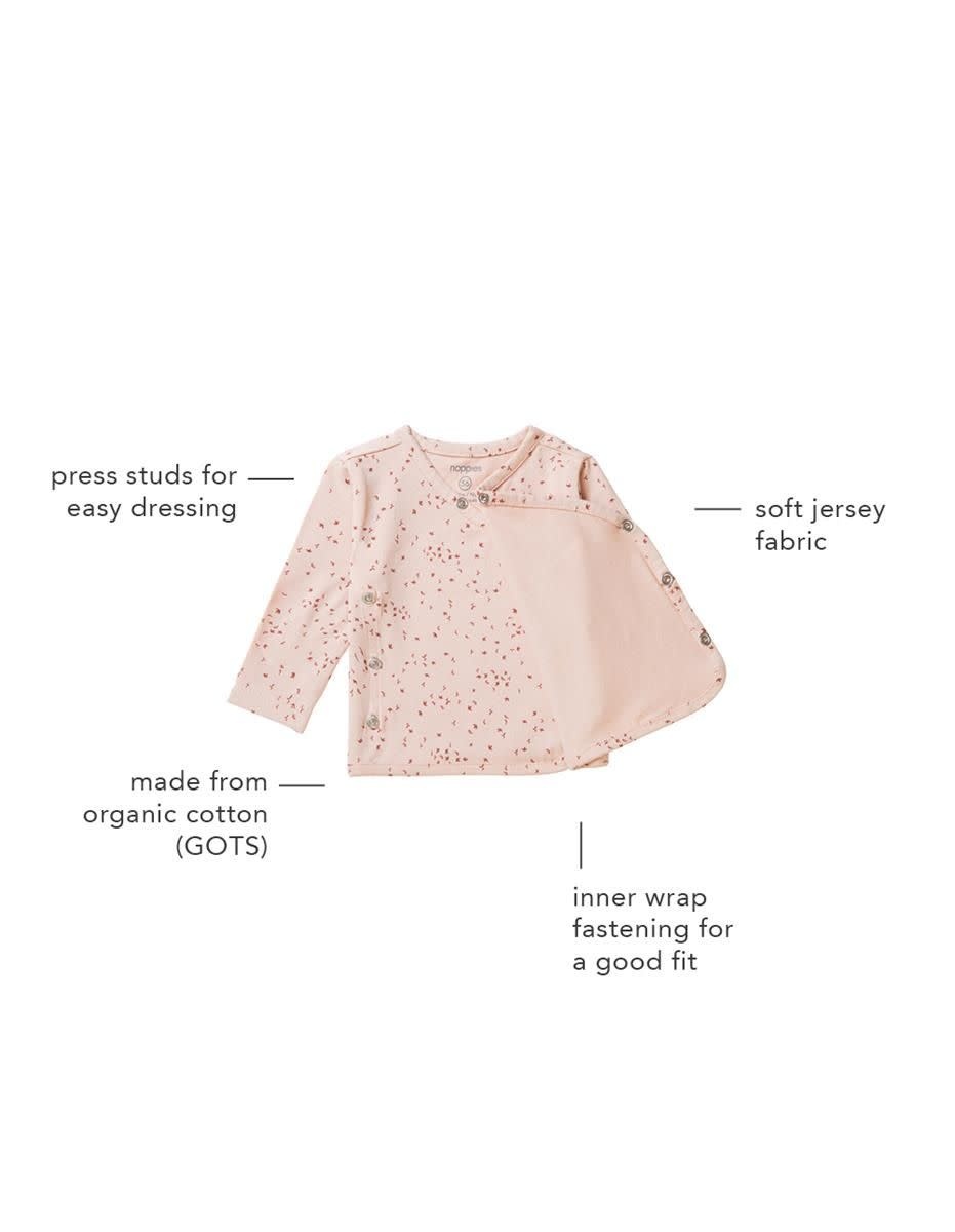 Noppies Unisex Tee Wrap Nantes Long Sleeve Size 68  (4-6 months)
