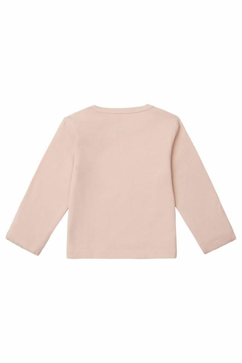 Noppies Unisex Tee Neisse Long Sleeve Rose Smoke Size  56 (1-2 month)