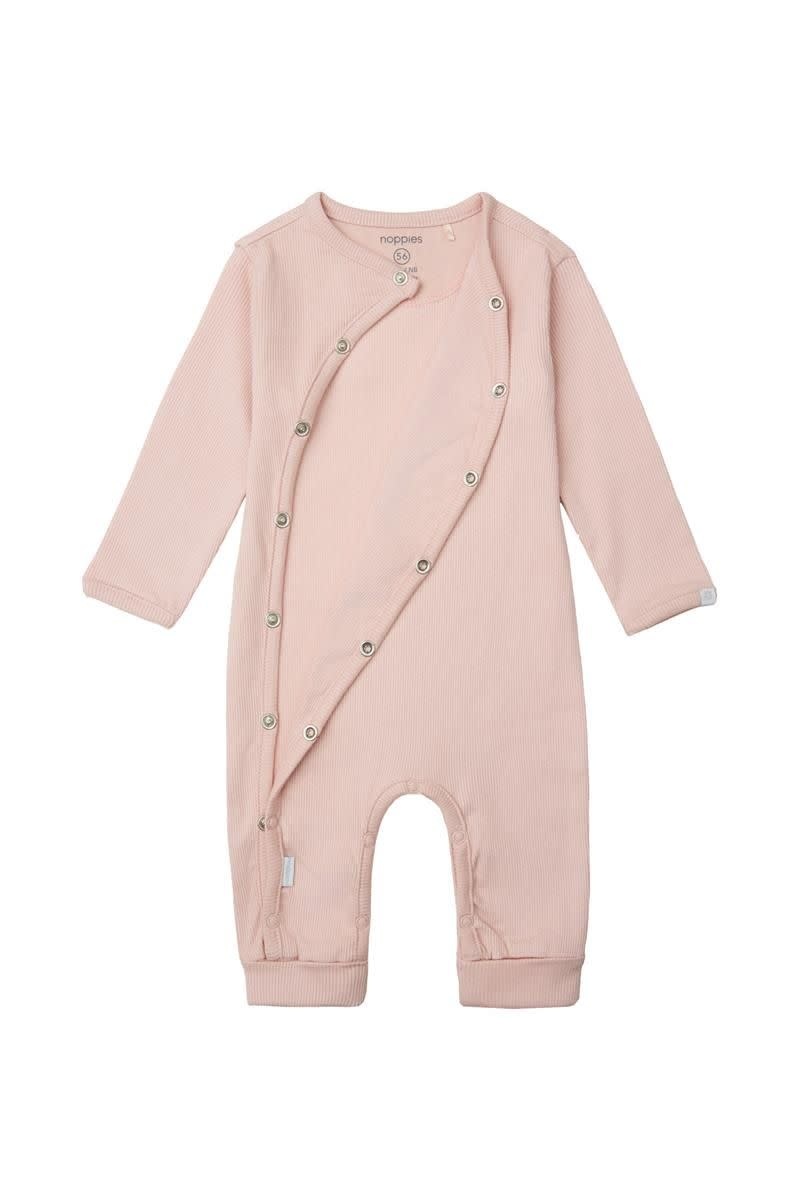 Noppies Playsuit Rib Nevis Light Rose Size 62  (2-4 months)