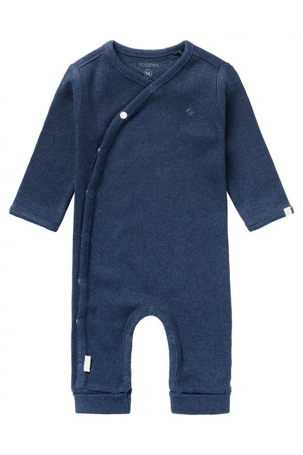 Noppies Playsuit Rib Nevis Navy Size 68  (4-6 months)
