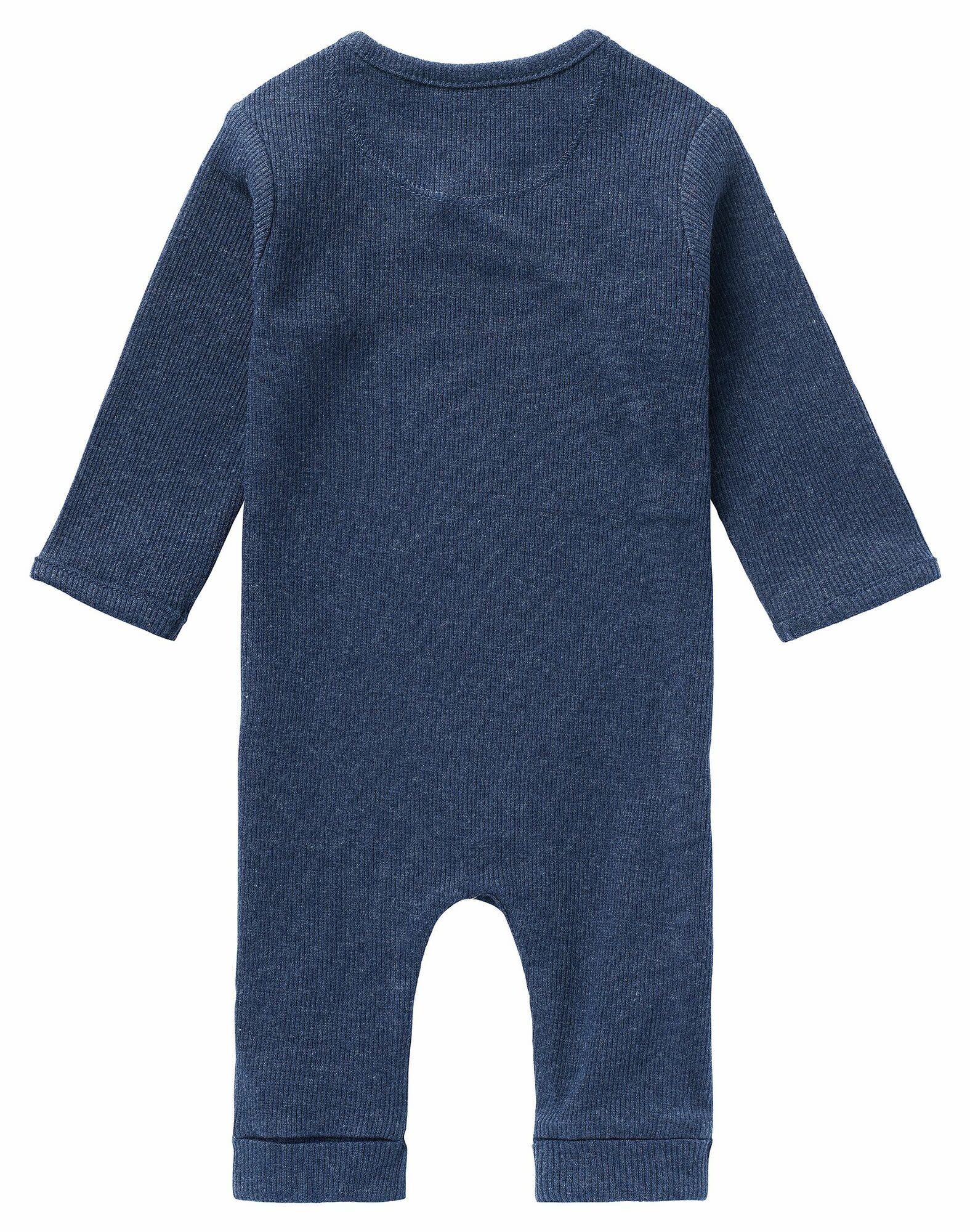 Noppies Playsuit Rib Nevis Navy Size 56  (1-2 months)