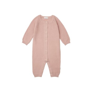 Noppies Unisex Playsuit Knit Monrovia Rose Smoke Size 62 (2-4 months)