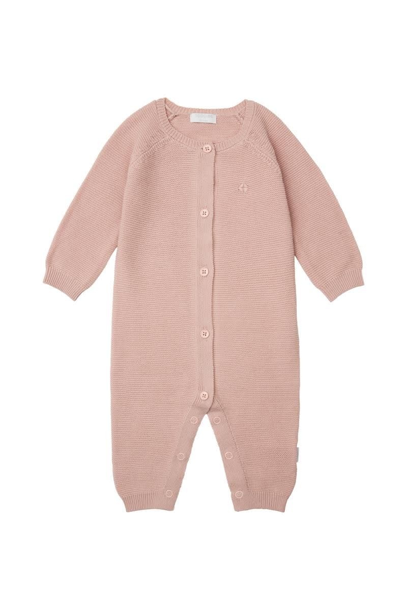 Noppies Unisex Playsuit Knit Monrovia Rose Smoke Size 62 (2-4 months)