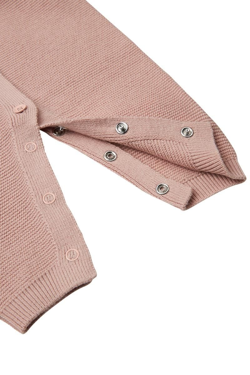 Noppies Unisex Playsuit Knit Monrovia Rose Smoke Size 62 (2-4 months)