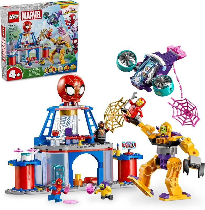 Lego Lego Team Spidey Web Spinner Headquarters