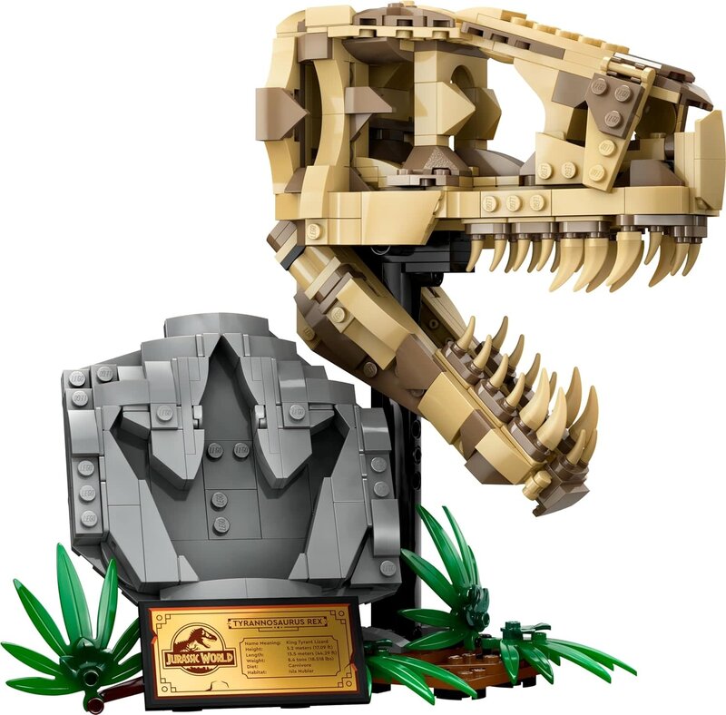 Lego Lego Jurassic World Dinosaur Fossils: T-Rex Skull