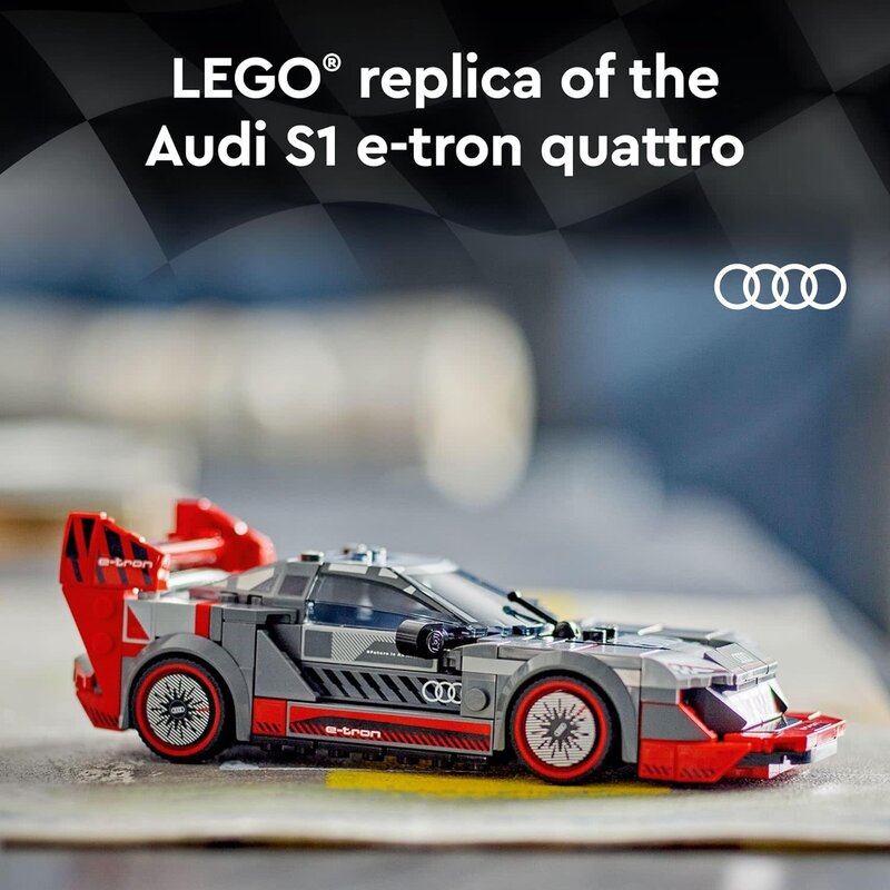 Lego Speed Champions Audi S1 e tron Quattro Minds Alive Toys Crafts Books