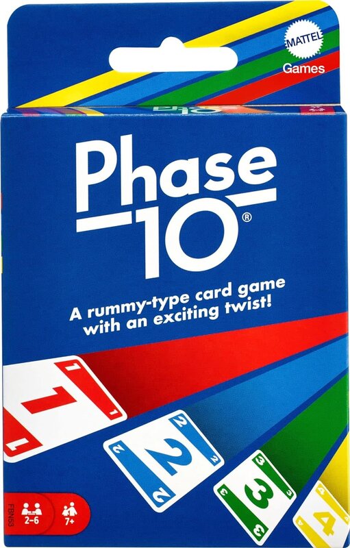 Mattel Card Game Phase 10