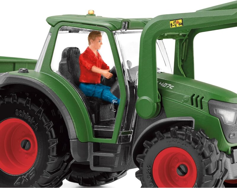 Schleich Schleich Farm World Tractor with Trailer