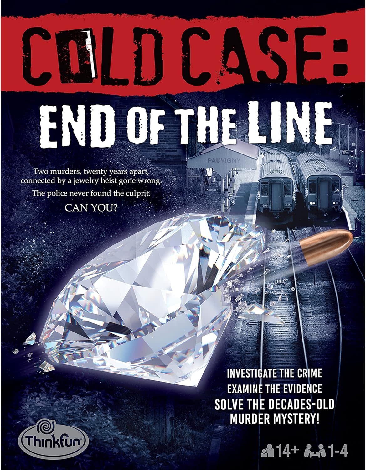 Thinkfun Cold Case Game: End of the Line