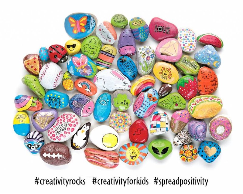 Creativity for Kids Hide & Seek Rock Painting