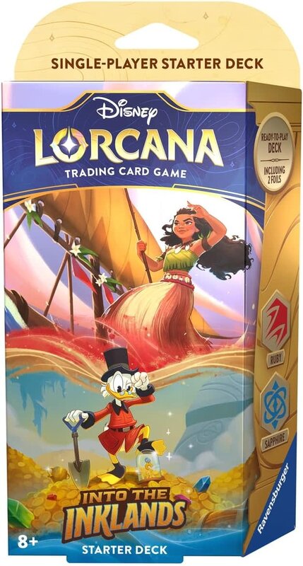 Ravensburger Disney's Lorcana Into the Inklands Starter Deck