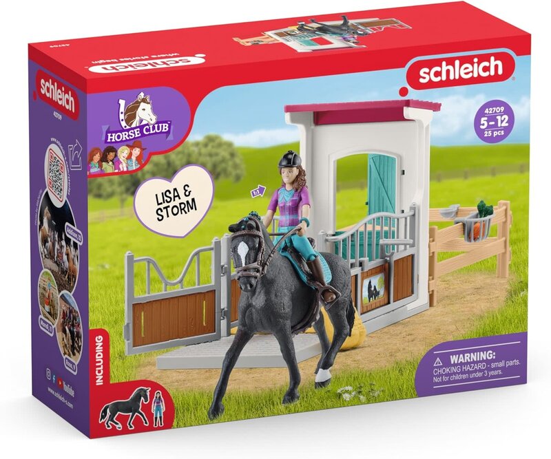 Schleich Schleich Horse Club Horse Box with Lisa & Storm
