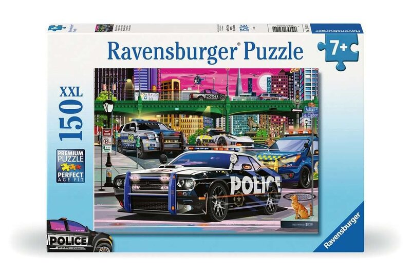 Ravensburger Ravensburger Puzzle 150pc Police on Patrol