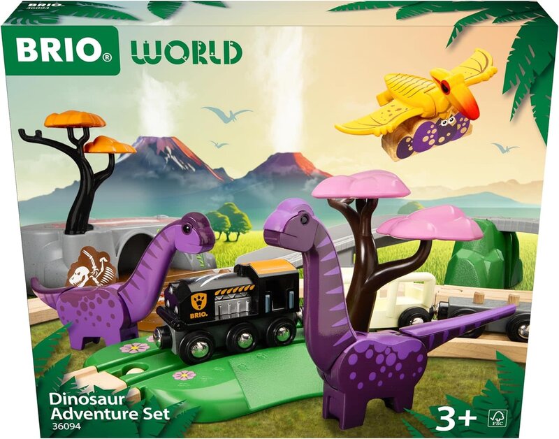 Brio Brio Train Set Dinosaur Adventure Set