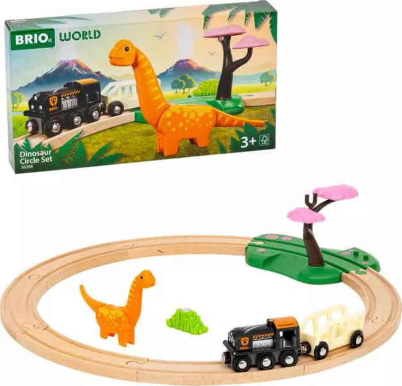 Brio Brio Train Set Dinosaur Circle Set