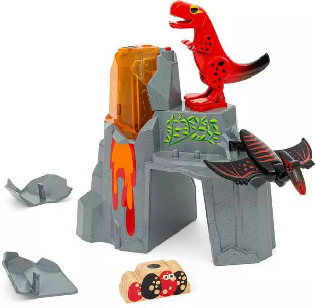 Brio Brio Train Set Dinosaur Erupting Volcano