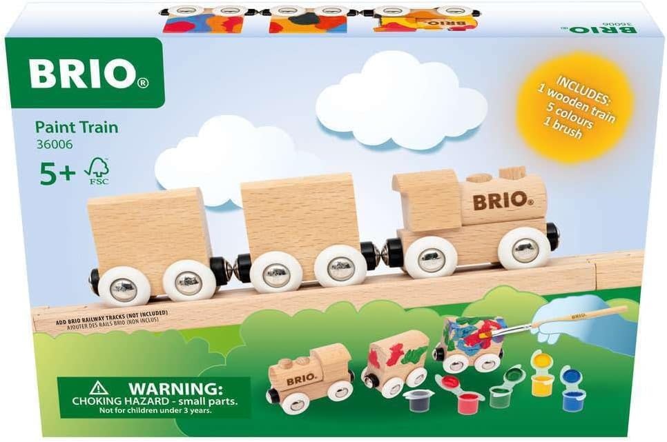 Brio Brio Train Paint Your Own Train