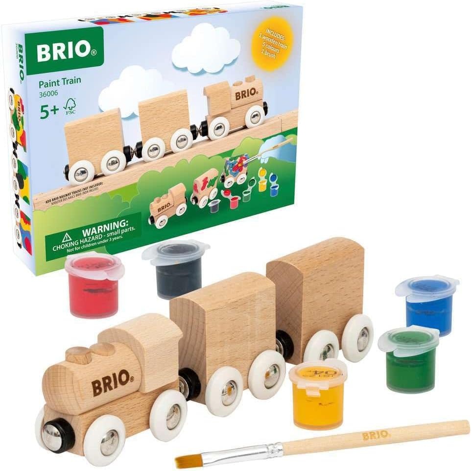 Brio Brio Train Paint Your Own Train