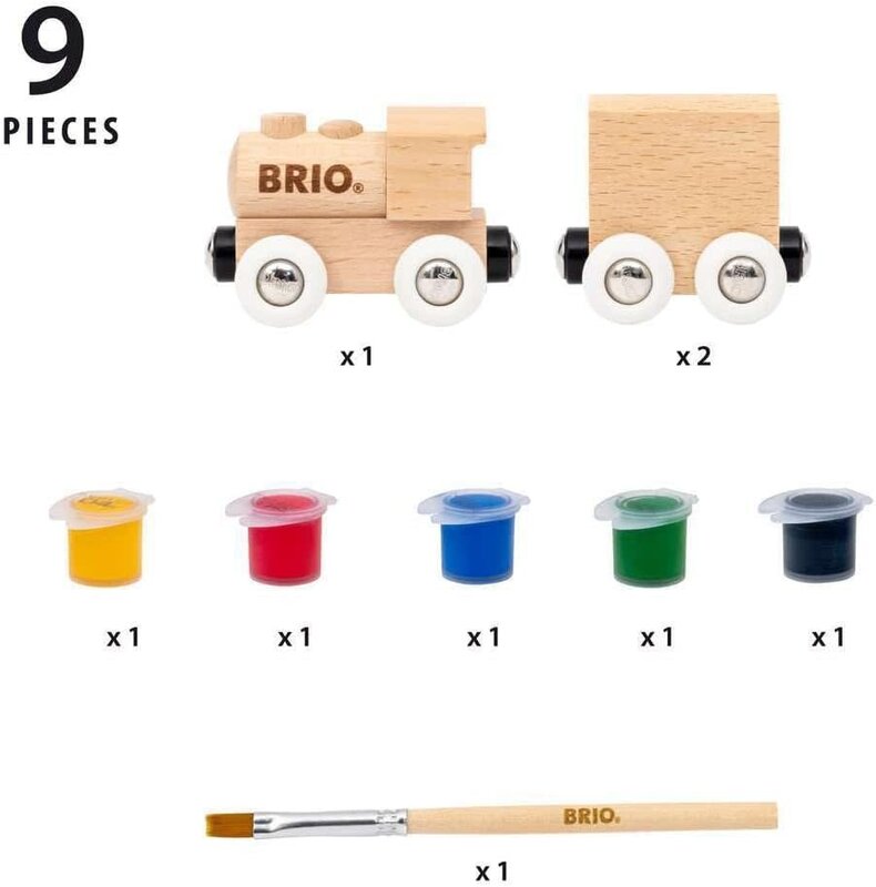 Brio Brio Train Paint Your Own Train