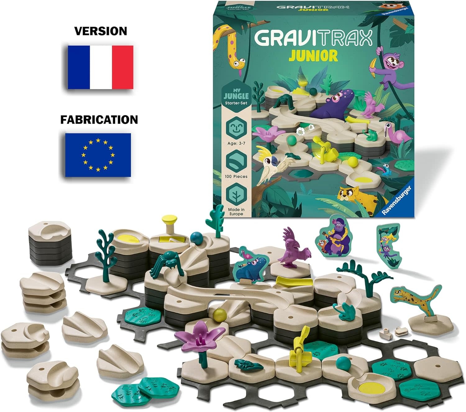 Gravitrax Junior: My Jungle Starter Set
