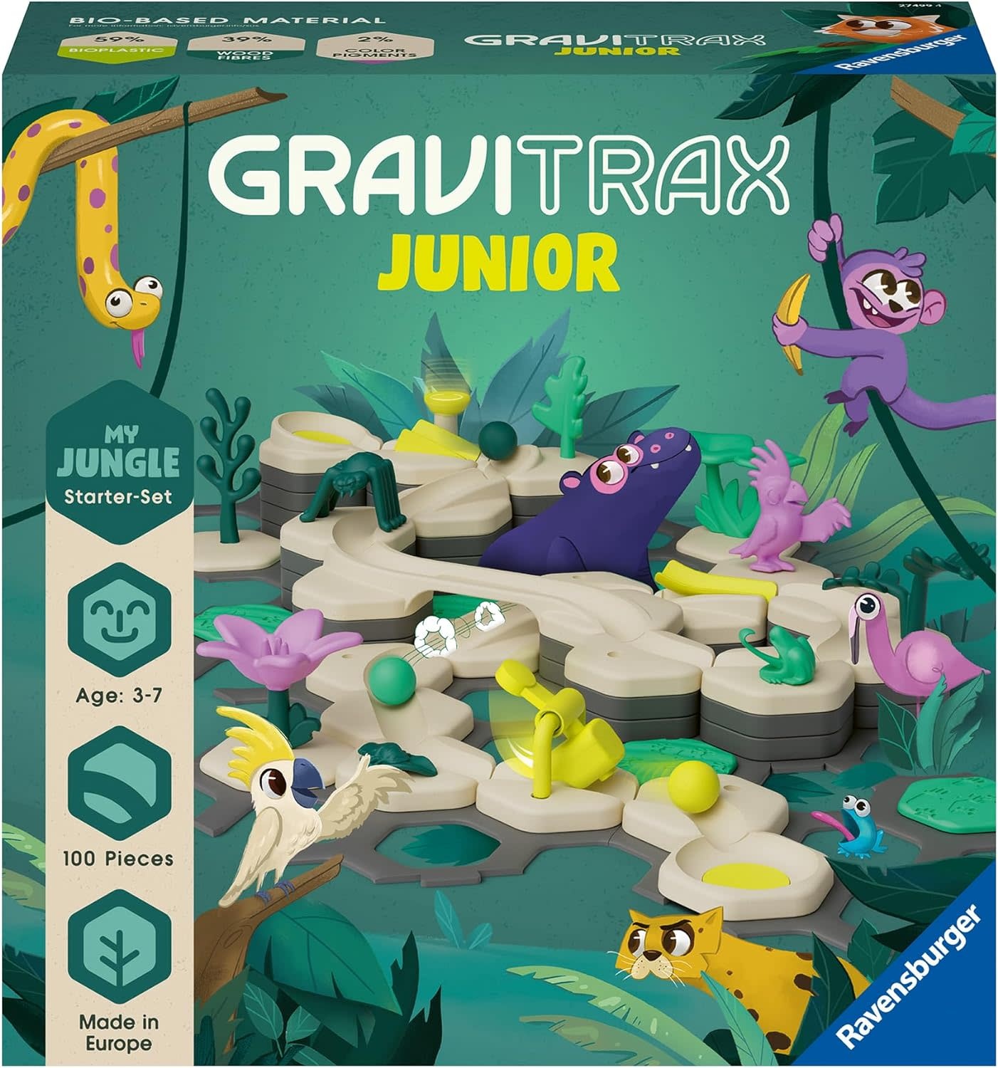 Gravitrax Junior: My Jungle Starter Set