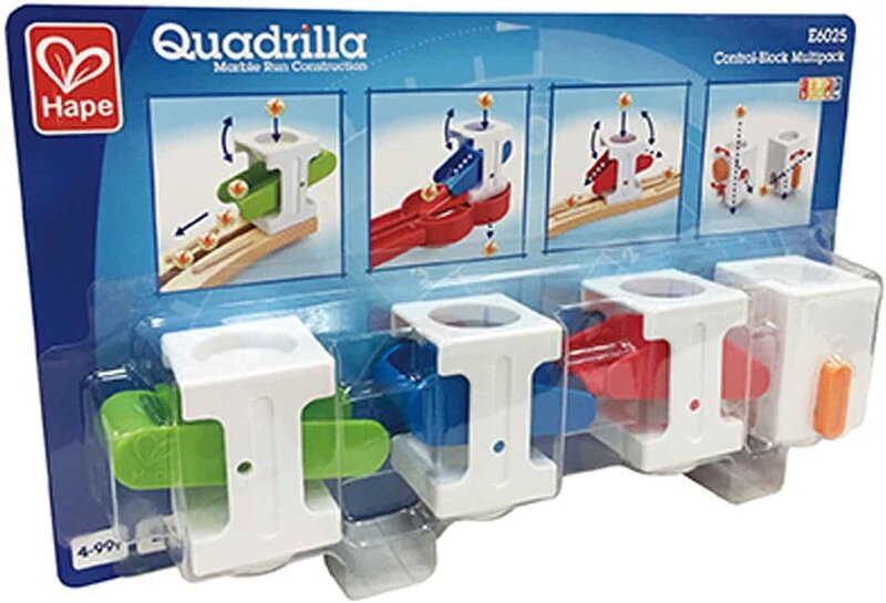 Quadrilla Marble Runs Quadrilla Marble Run Control-Block Multipack
