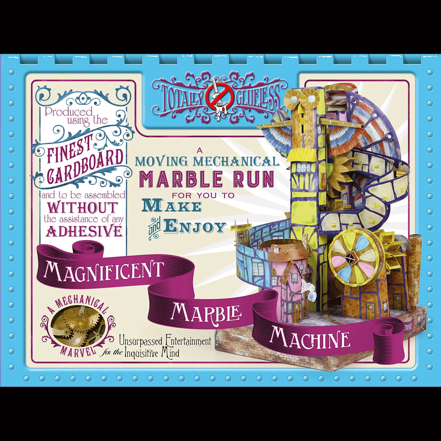 Totally Glueless Magnificent Marble Run