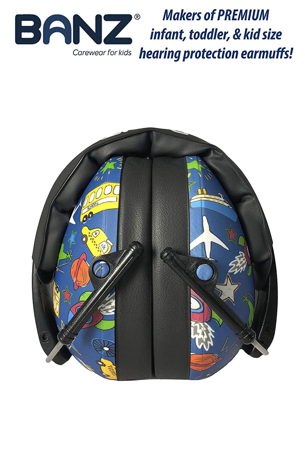 Baby Banz Infant Earmuffs Transportation Ages 2 Months