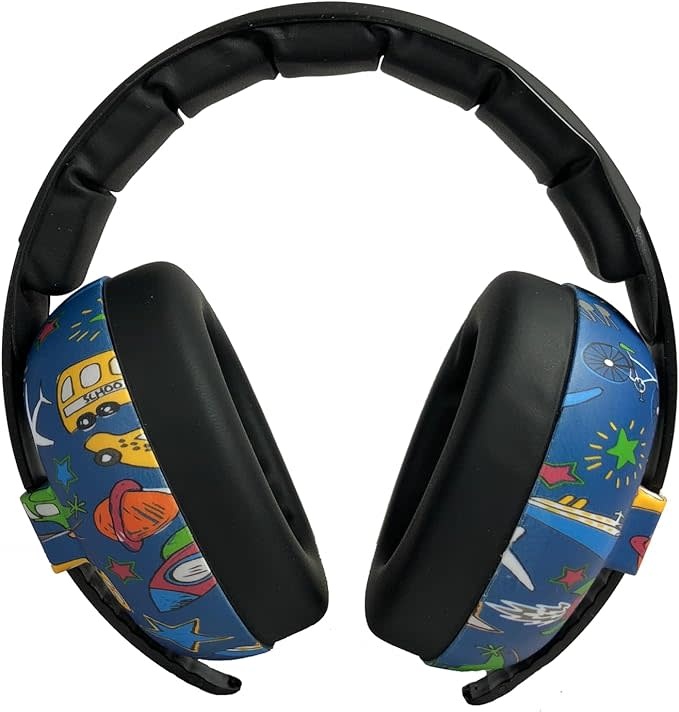 Baby Banz Infant Earmuffs Transportation Ages 2 Months