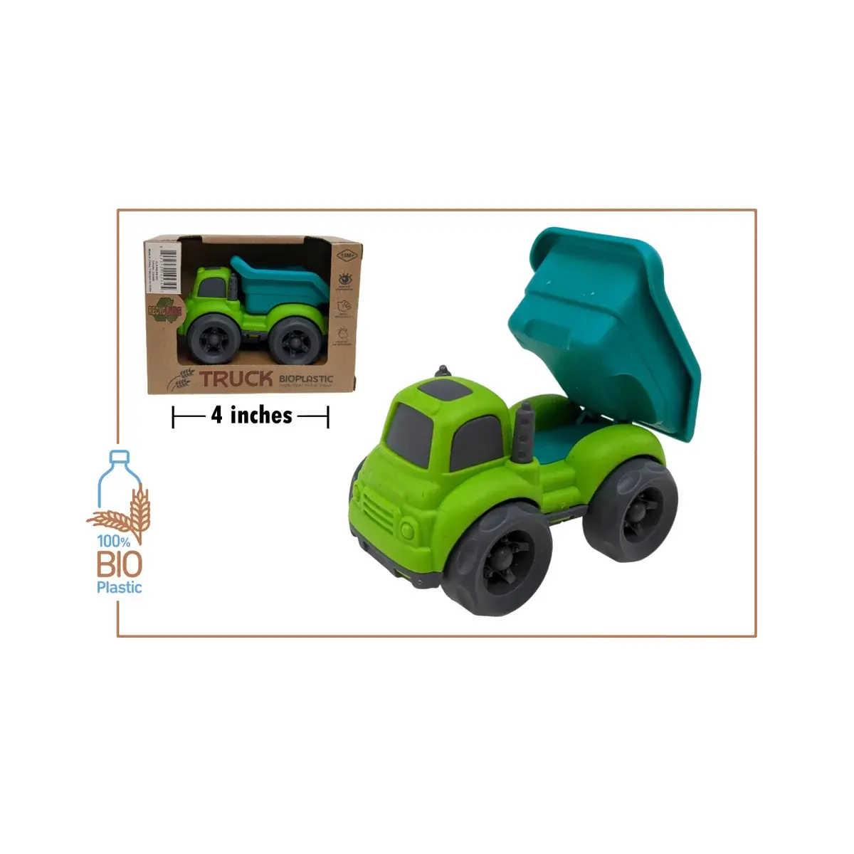 Bio Plastic 4" Dump Truck