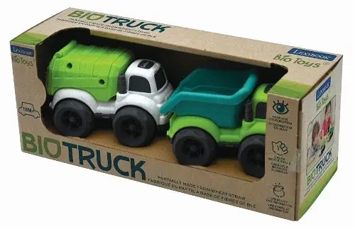 Bio Plastic 2 x 4" Trucks