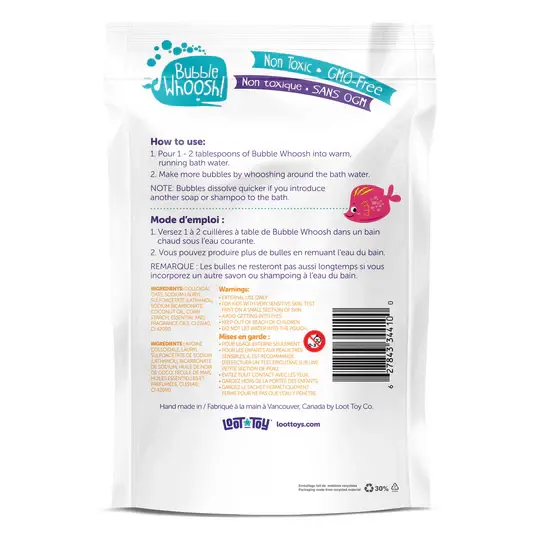 Loot Toy Bubble Whoosh Bath Aquamarine