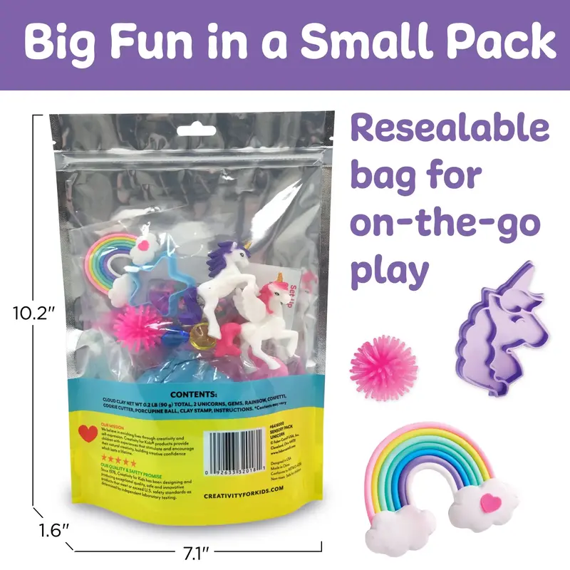 Creativity for Kids Creativity for Kids Sensory Pack Unicorn
