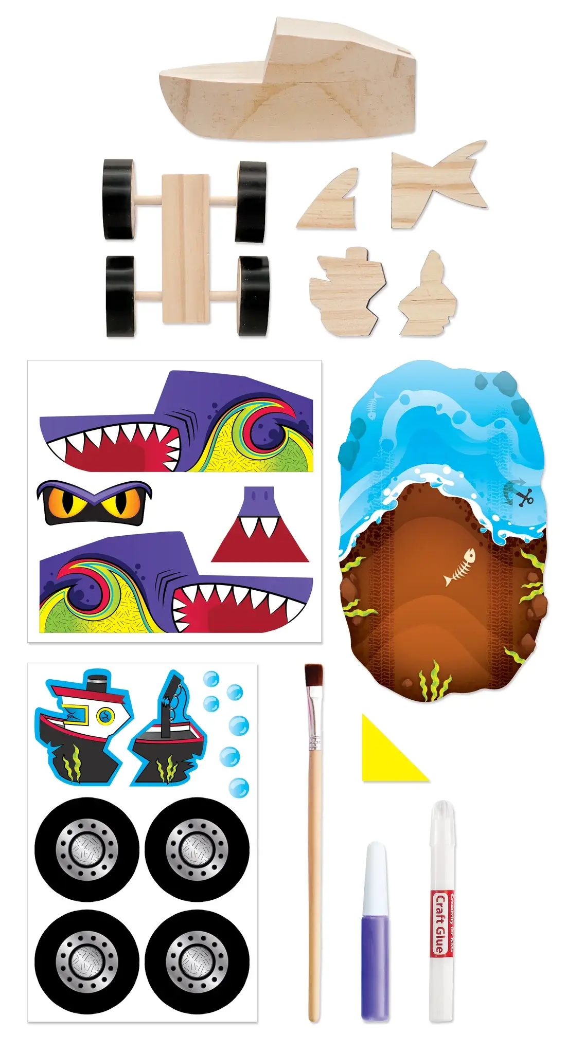 Creativity for Kids Creativity for Kids Buildeez! Chomper Monster Shark