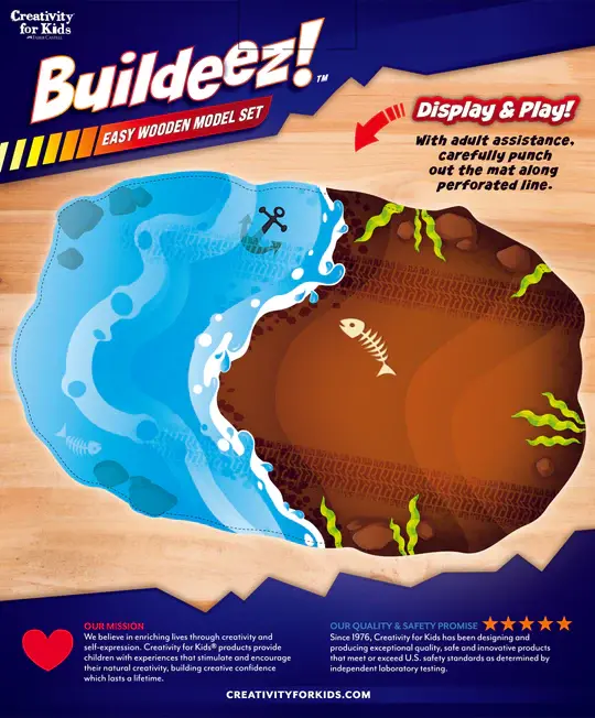 Creativity for Kids Creativity for Kids Buildeez! Chomper Monster Shark