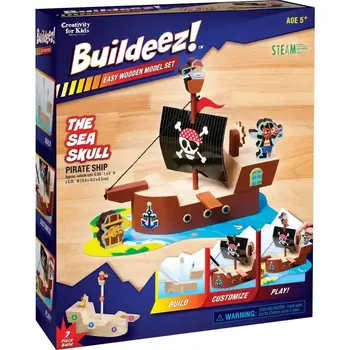 Creativity for Kids Creativity for Kids Buildeez! The Sea Skull Pirate Ship