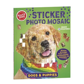Klutz Klutz Book Sticker Photo Mosaics: Dogs & Puppies
