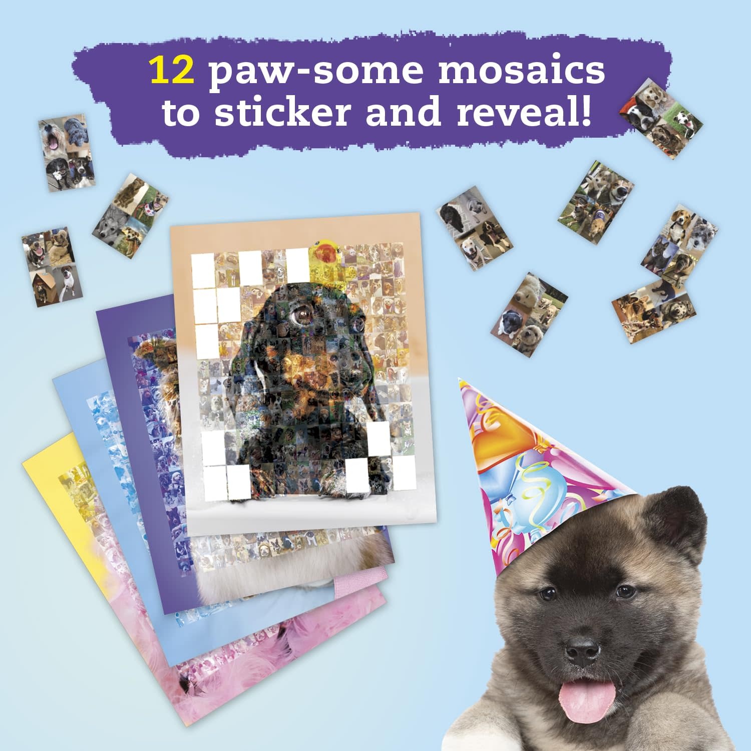 Klutz Klutz Book Sticker Photo Mosaics: Dogs & Puppies