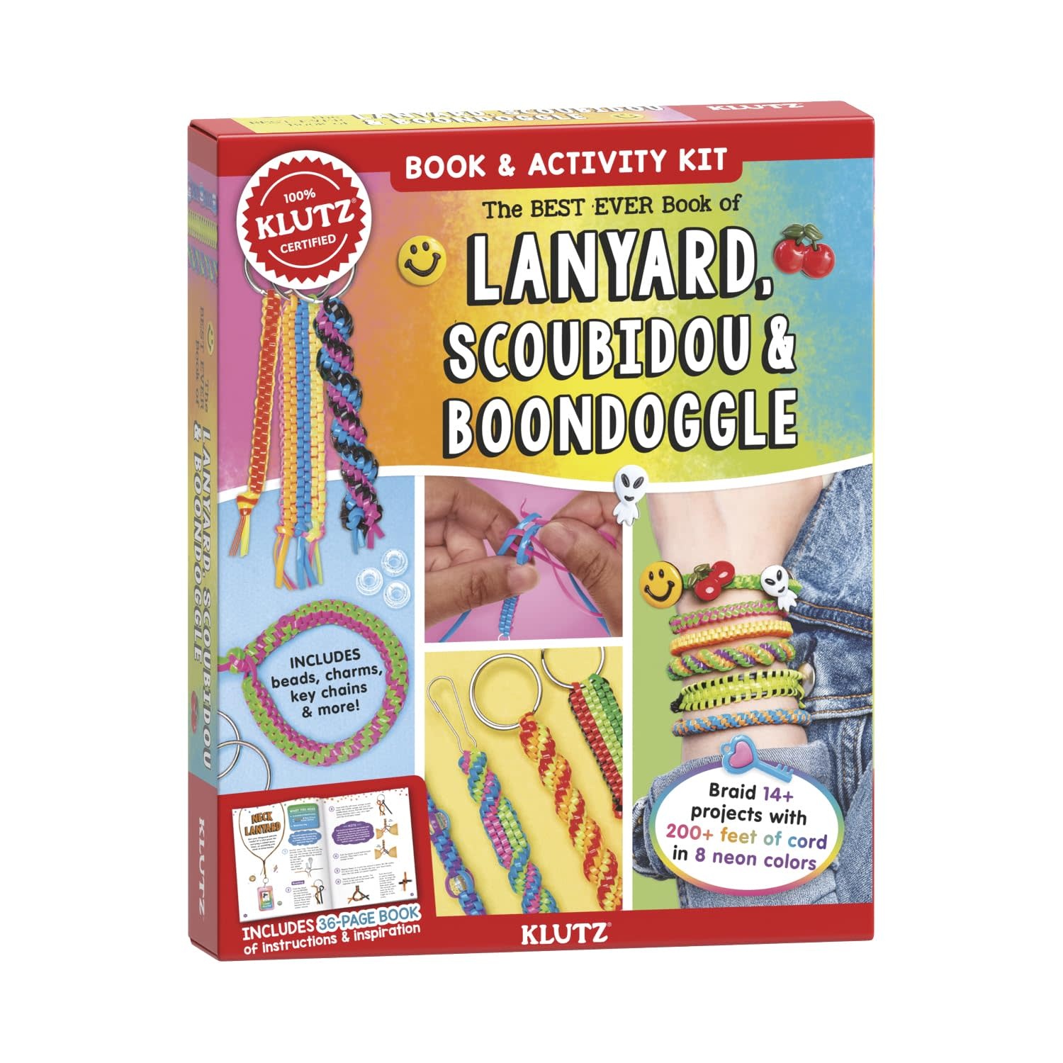 Klutz Klutz Book Lanyard Scoubidou & Boondoggle