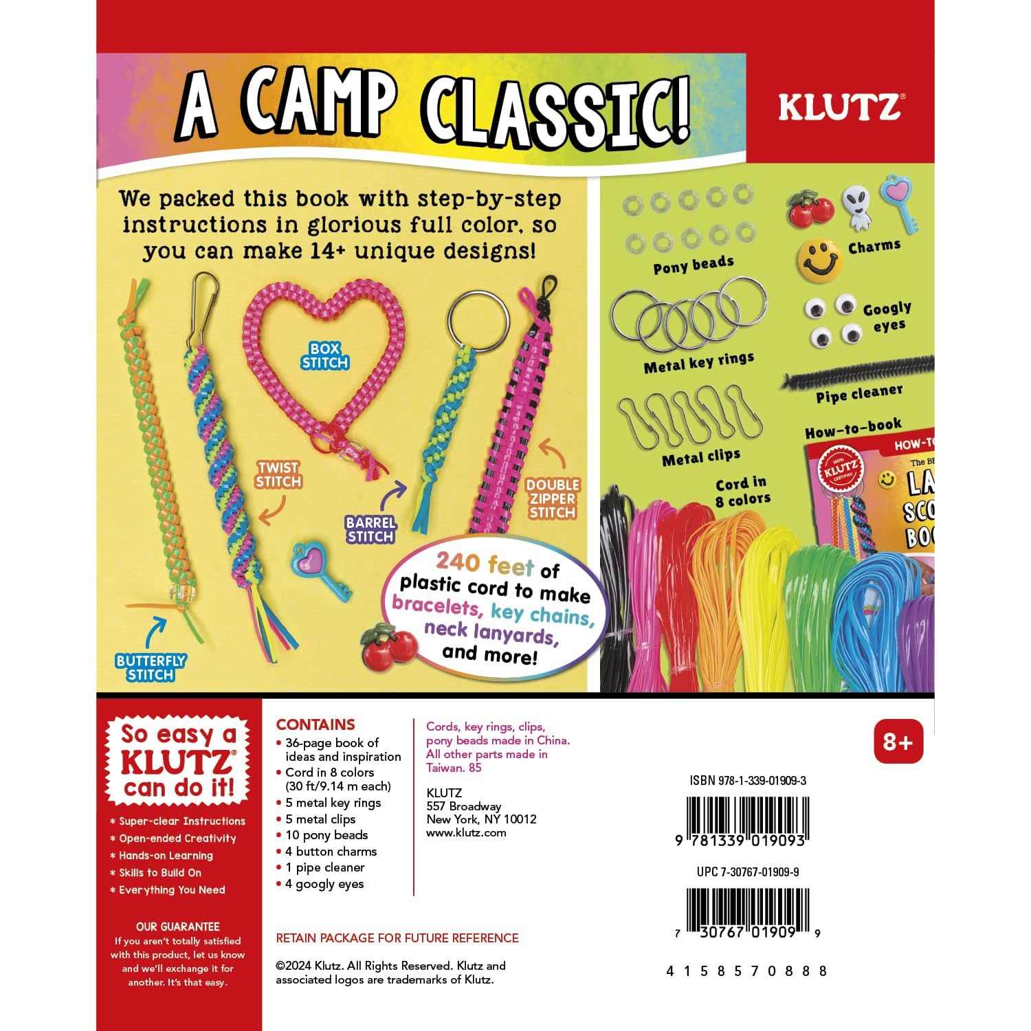 Klutz Klutz Book Lanyard Scoubidou & Boondoggle